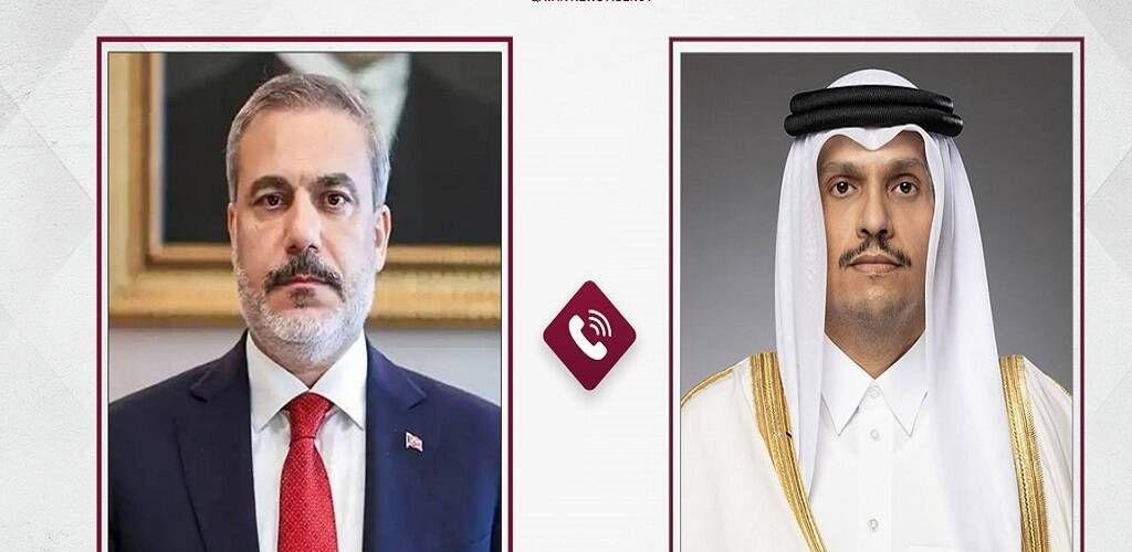 اسهم قطر | رئيس وزراء قطر ووزير الخارجية التركي يبحثان جهود تعزيز أمن واستقرار المنطقة