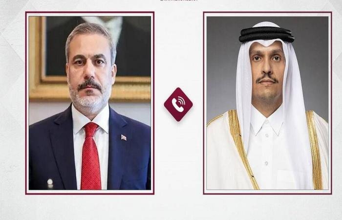 اسهم قطر | رئيس وزراء قطر ووزير الخارجية التركي يبحثان جهود تعزيز أمن واستقرار المنطقة