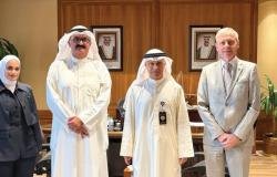 مباشر الكويت | وكيل الكهرباء الكويتي يبحث مع سفير بلجيكا تعزيز التعاون في الطاقة والمياه