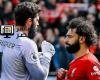 أليسون بيكر يكشف موقف لاعبي ليفربول من مستقبل محمد صلاح