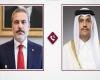 اسهم قطر | رئيس وزراء قطر ووزير الخارجية التركي يبحثان جهود تعزيز أمن واستقرار المنطقة